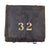 Original U.S. Civil War Early Named “Hardpack” Knapsack with 32nd Regimental Unit Marking Painted on Flap - No Straps Original Items
