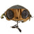 Original U.S. Post-WWII Era Type H-71 A-13 Leather Flying Helmet with Broken MBU-4/P Oxygen Mask