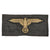 Original German WWII Waffen-SS Tropical Machine-Woven Sleeve Eagle with RZM/SS Manufacturer Tag - A4/387