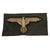 Original German WWII SS BeVo Embroidered Tropical Sleeve Insignia with Paper RZM Tag - Unissued Original Items