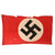 Original German WWII USGI Captured & Signed NSDAP Double Sided Political Flag - 31" x 52" Original Items