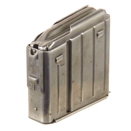 Original German WWII Gewehr 43 G43 Magazine by Ad. Grohmann & Sohn Metallwarenfabrik with Waffenamt Stamps Original Items