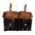 Original German WWII G43 K43 Leather Ammunition Pouch- Marked with Waffenamt Original Items