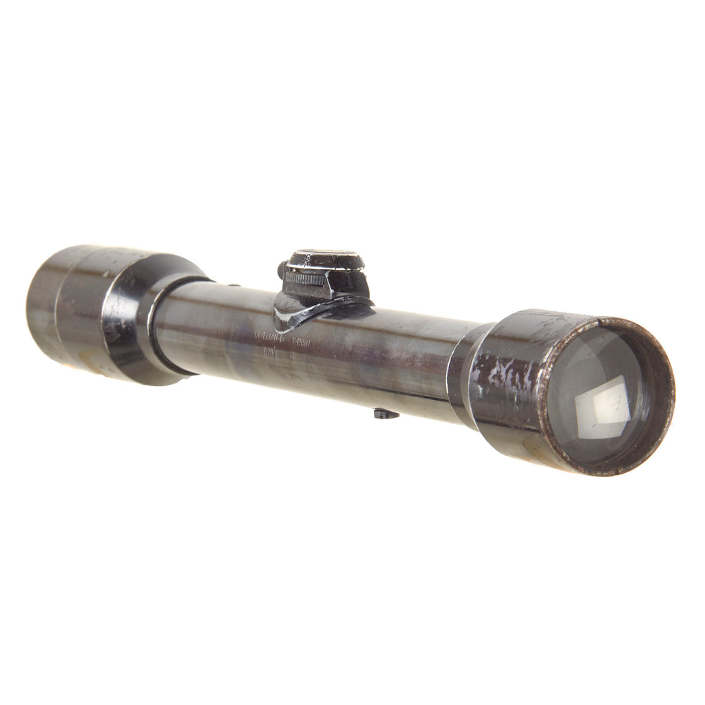 Original German WWII Dialytan x4 Sniper Scope by Hensoldt & Sohne Werke A-G of Wetzlar - Serial 74350 - No Mounts