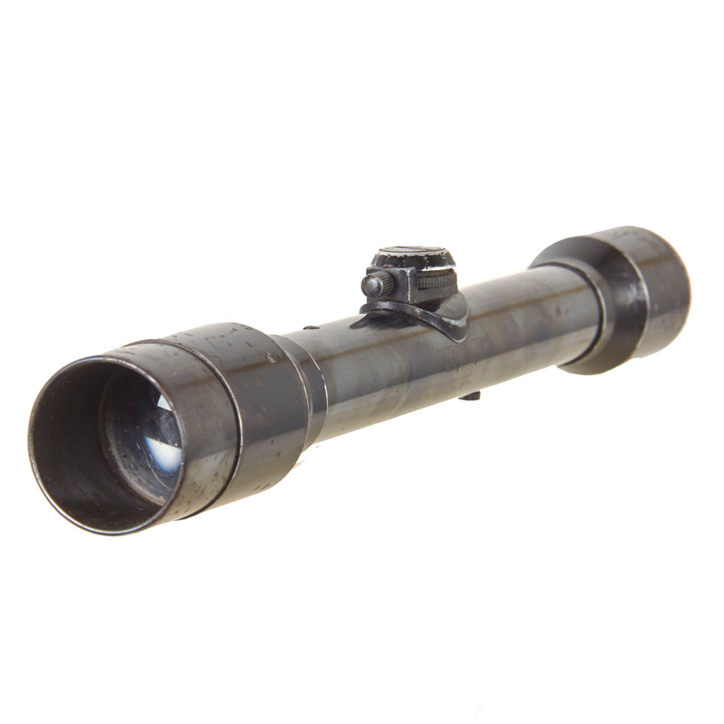 Original German WWII Dialytan x4 Sniper Scope by Hensoldt & Sohne Werke A-G of Wetzlar - Serial 74350 - No Mounts Original Items