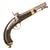 Original French Modèle 1837 Navy Percussion Pistol Made at Châtellerault Arsenal with Belt Hook - Circa 1840