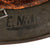 Original German WWII Heer Army M35 Textured Camouflage Helmet with 1st Pattern Liner - Stamped EF62 Original Items