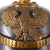 Original Imperial German WWI Prussian Infantry Officer Ersatz Model 1897 Vulcan Fibre Pickelhaube Spiked Helmet by Depaheg Patent Original Items