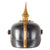 Original Imperial German WWI Prussian Infantry Officer Ersatz Model 1897 Vulcan Fibre Pickelhaube Spiked Helmet by Depaheg Patent Original Items
