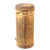 Original German WWII Named Wehrmacht “Long Model” M38 Gas Mask Canister With Afrika Korps Period Applied Desert Camouflage Paint - Ogefr. Böntgen Original Items