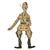 DRAFT Original Danish WWII Set of 3 American Anti-German Propaganda Jointed Paper “Hanging” Dancing Caricatures - Adolf, Himmler, & Göring (Copy) Original Items