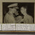 Original U.S. WWII Framed Photograph Set of Signing of Japanese Surrender with Navy ID Card of Maurice A. Thompson who Served on Nimitz’ Pacific Fleet Staff - 23 ¼ x 24 ¼”