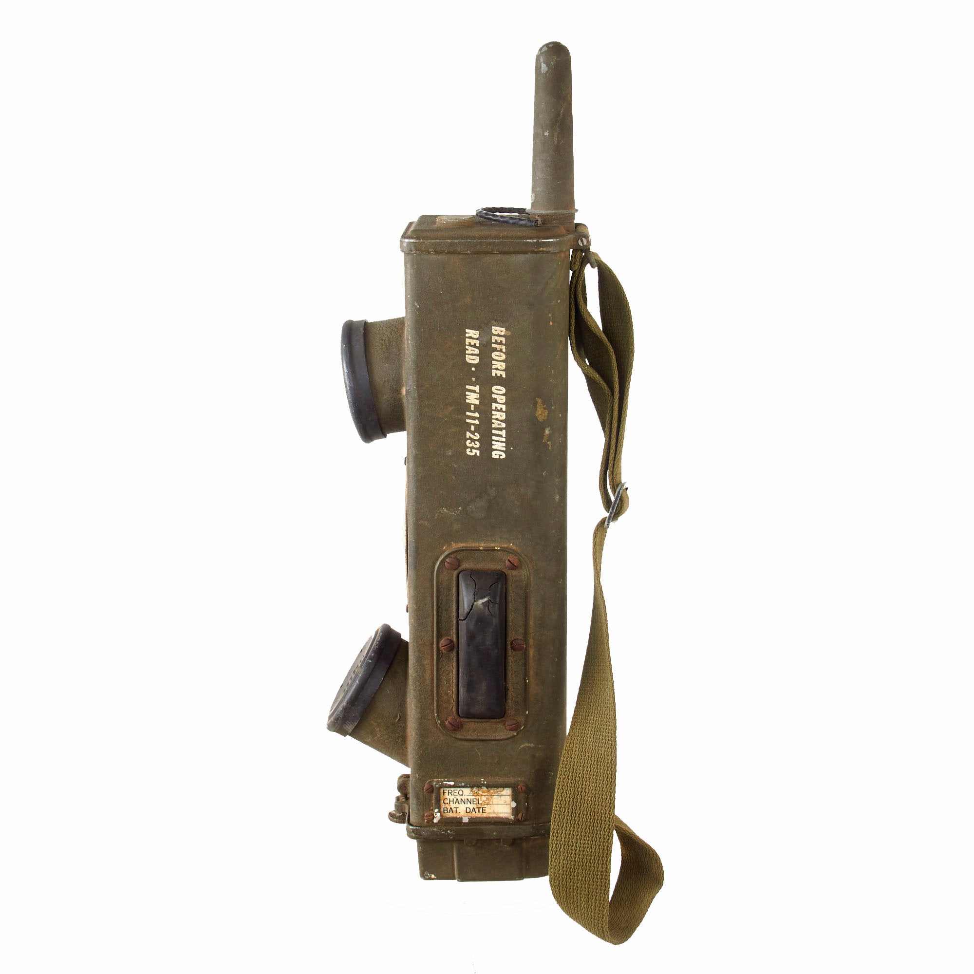 Original U.S. WWII Handie Talkie SCR-536 Radio Transceiver BC-611
