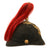 Original U.S. Indian Wars 1881 Model Infantry Regiment Dress Helmet by J.H. McKenney & Co. with Red Plume Original Items