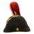 Original U.S. Indian Wars 1881 Model Infantry Regiment Dress Helmet by J.H. McKenney & Co. with Red Plume Original Items