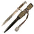 DRAFT Original Rare German WWII Metropolitan Police Short Dress Bayonet by Alexander Coppel with Scabbard and Frog (Copy) Original Items
