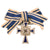 Original German WWII 2nd Class Silver Mother’s Cross Pin by Wilhelm Deumer of Lüdenscheid in LDO Box - Cross of Honor of the German Mother Original Items
