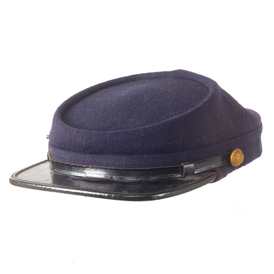 Original U.S. Indian Wars Model 1872 “Sons of the Union Veterans of the Civil War” Cavalry Issue Chasseur Style Pattern Kepi - Size 7 1/4 Original Items