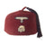 Original German WWII 13th Waffen SS Mountain Division Handschar M43 Foreign Volunteer Maroon Parade Fez with Tassel and Sweatband Original Items