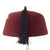 Original German WWII 13th Waffen SS Mountain Division Handschar M43 Foreign Volunteer Maroon Parade Fez with Tassel and Sweatband Original Items
