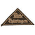 Original German WWII BDM League of German Girls Mitte Thüringen District Sleeve Triangle with RZM Tag Original Items