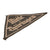 Original German WWII BDM League of German Girls Mitte Thüringen District Sleeve Triangle with RZM Tag Original Items