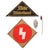Original German WWII USGI Bring Back HJ National Youth Association Insignia Grouping - 4 Items