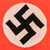 Original German WWII NSDAP Small Double Sided National Political Flag - 21 1/2" x 29"