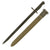 Original U.S. Vietnam War Unissued M1917 Trench Shotgun Bayonet With Scabbard by General Cutlery - GEN CUT Original Items