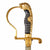 Original German WWII Heer Army Officer Lion Head Sword by Lauterjung & Sohn PUMA with Steel Scabbard Original Items