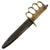 Original U.S. WWI Navy Commander Named Model 1918 Mark I Trench Knife by L. F. & C. with Matching Steel Scabbard & Au Lion Hilt - Commander Hugo Isak Cairen Original Items