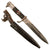 Original German WWII HJ Fighting Knife Bayonet Lauterjung & Sohn PUMA-Werk with Scabbard
