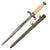 DRAFT Original German WWII Army Heer Officer Dagger by Alcoso with Scabbard circa 1940 (Copy) Original Items