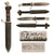 Original German Pre WWII 1936 Dated Transitional HJ Knife with Motto by TIGER with Rare Anodized Scabbard - RZM M7/68 Original Items