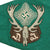 Original German WWII Deutsche Jägerschaft German Hunting Society Vehicle Staff Car Pennant Flag - 7 1/4" x 12" Original Items