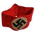 Original German WWII Early SA Multi-piece Wool Felt & Rayon Overcoat Armband with SA Insignia Pin Original Items