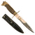 Original Italian WWII Fascist Youth GIL Cadet Dagger with Wood Grip and Oilcloth Sheath Original Items