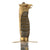 Original Italian WWII Fascist Youth GIL Cadet Dagger with Wood Grip and Oilcloth Sheath Original Items