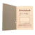 Original German WWII Set of Three Identification & Document Books - Two Workbooks, and DAF Membership Book Original Items
