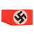 Original German Early WWII SA & NSDAP Multi-piece Cotton Armband with Paper A4/210 RZM Tag Original Items