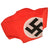 Original German Early WWII SA & NSDAP Multi-piece Cotton Armband with Paper A4/210 RZM Tag Original Items