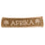 Original German WWII Deutsches Afrikakorps DAK Uniform Cutoff Cuff Title Set- AFRIKAKORPS and AFRIKA Original Items