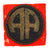 Original U.S. WWII British-Made 82nd Airborne Division Bullion Patch Without Rocker Original Items