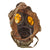 Original Imperial German WWI Named M1917 Ledermaske Gas Mask with Final Model Filter & Canister with Original Ersatz Papercloth Strap - Dated 1918 - Excellent Original Items