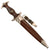 Original German Early WWII SA Dagger by Rare Maker Gebrüder Becker of Solingen with Later Scabbard and Hanger Original Items