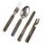 Original German WWII Mess Kit Utensil Set Dated 1941 - 1942 - Steel and Stainless Steel Original Items