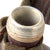 Original German WWII Afrikakorps Coconut Canteen by Ritter with Cup and Canvas Harness - Dated 1944 Original Items