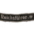 Original German WWII Rare 16th SS Panzergrenadier Division "Reichsführer-SS" EM/NCO BeVO Embroidered Cuff Title Original Items