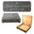 Original German WWII Gross Panzergranate 61 SS Storage Crate with Stencil Original Items