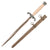 Original German WWII Miniature Salesman's Sample Army Heer Officer Dagger by Carl Julius Krebs with Scabbard